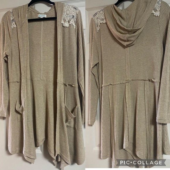 Grace & Lace Sweaters - Grace & Lace Waffle Knit Cardigan